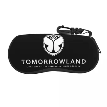 Персонализиран калъф за очила Tomorrowland Портативен белгийски фестивал за електронна танцова музика Калъф за очила Shell Кутия за слънчеви очила