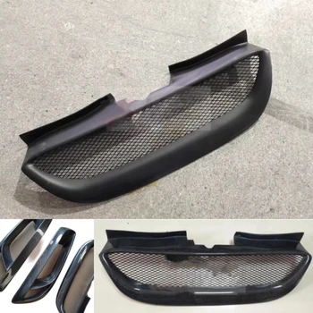 Body Kit Carbon Fiber радиатор решетка решетка мъгла абажур за Hyundai Rohens Coupe 09-12 смола небоядисани нетни аксесоари за кола
