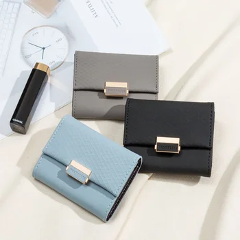 Pritti мини малка чанта за карти дамски прости и ултра-тънки нула портфейл всичко-в-едно карта чанта