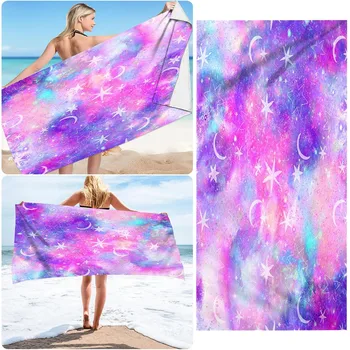 праг кърпи за ръце микрофибър площад плажна кърпа цвят 150 * 75 см извънгабаритни плажна кърпа баня килим кърпа