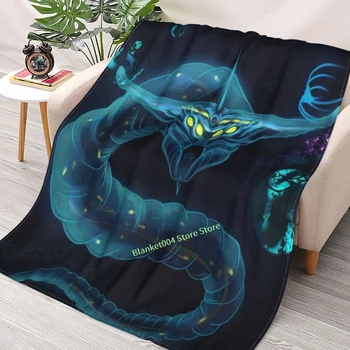 Subnautica Ghost Leviathan Throw Blanket 3D отпечатан диван спалня декоративно одеяло деца възрастен коледен подарък