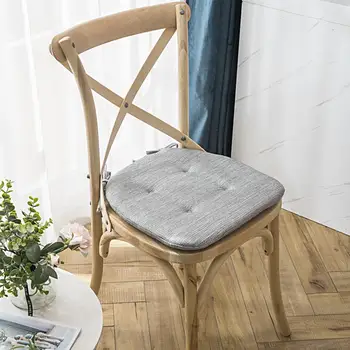 Мода седалка възглавница с презрамки табуретка възглавница мек квадратен стол мат коляното възглавница подложка декоративни