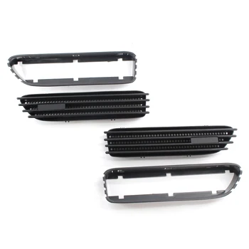Glossy Black Side Grill Grill Grill Vents Замяна на BMW E46 M3 01-06