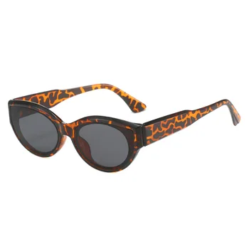 LAURINNY 2023 Секси ретро котешки очи слънчеви очила жени марка дизайнер слънчеви очила за женски тенденция glasees UV400 защита лято