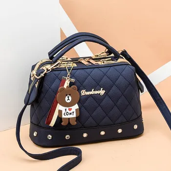 Baobao Дамски 2023 Европейска и американска нова мода Дамска чанта Lingge Малка ръчна чанта за аромати Boston Shoulder Bag