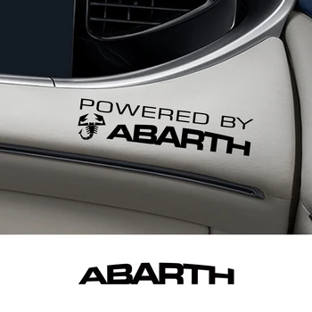 Автомобилен централен контролен стикер Винил декор Decal за Fiat 500 Abarth Punto Panda Bravo Tipo Ducato 250 Argo Tipo Auto аксесоари