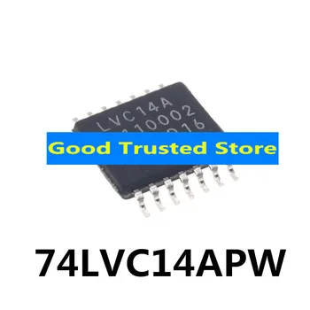 10PCS Нов оригинален 74LVC14APW LVC14A TSSOP14 шест начин обърнат чип Schmidt спусък с добро качество 74LVC14APW