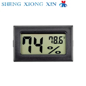 1pcs Електронен термометър Температурен влагомер FY-11 Цифров измервател на температура и влажност