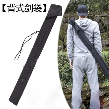 katana памучни торби бамбуков нож мечоносец чанта сгъстяване кендо бамбук меч чанта карикатура нож меч