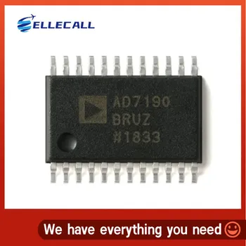 Нов и оригинален AD7190BRUZ-REEL TSSOP-24 24-битов аналогово-цифров преобразувател (ADC)