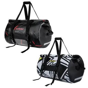 Мотоциклет багаж чанта водоустойчив велосипед багаж чанта седло чанта трайни багаж пътуване чанта мотоциклет седалка чанта аксесоар