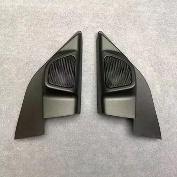 2pcs ляво дясно аудио триъгълник високоговорители пищялка тромпет главата високоговорител капак за Nissan Sunny Versa 2010 2011 2012 2013 2014-2018