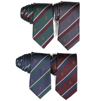 Нова новост 7 см вратовръзки за мъже мода ретро раирана вратовръзка врата за мъж Бизнес среща Сватбени костюми за смокинг Ежедневно облекло Шалчета