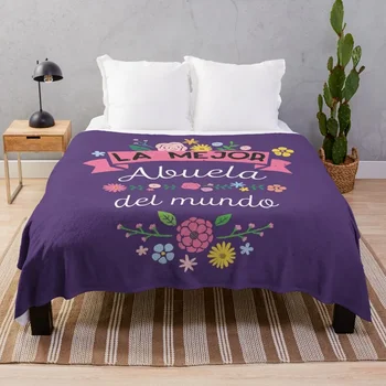 Regalo de cumplea?os para abuela throw blanket декоративни легла космати летни легла одеяла и хвърля одеяла
