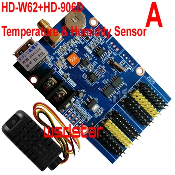 A, B, C, D, HD-W62 единична двуцветна LED контролна карта