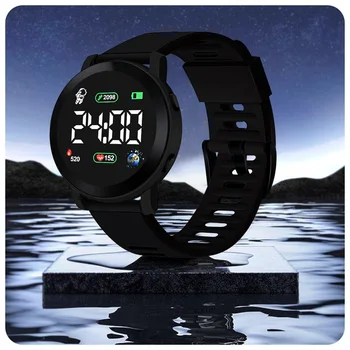 LED цифров часовник за мъже жени двойка часовници спортна армия военни силиконов часовник електронен часовник Hodinky Reloj Hombre Relojes