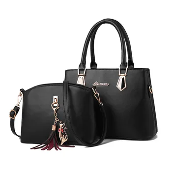 [Купи един Вземи един безплатно] Дизайнер жени чанта мода случайни чанти рамо чанти за композитни марка чанти Bolsos Para Mujer