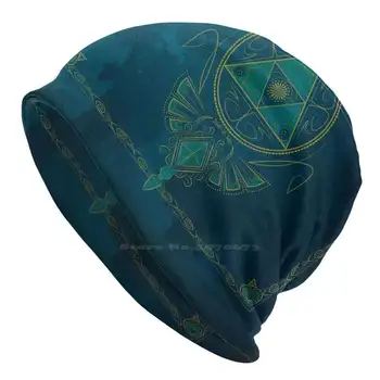 ~ синьо Мъдрост ~ Плетена шапка Топла шапка Външни шапки Triforce Loz Легенда за връзката Ганон принцеса червена мощност синьо мъдрост зелено