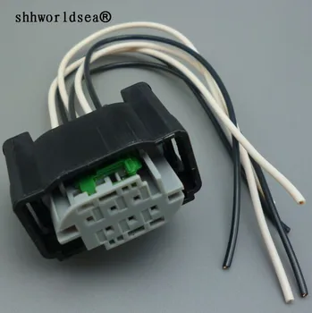 shhworldsea 6 начин 0.6mm педал на газта Plug 1-967616-1 7M0 973 119 За BENZ BMW конектор за сензор за дроселна клапа