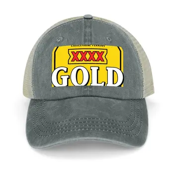 XXXX златно лого Каубойска шапка Uv защита слънчева шапка Риболовна шапка шапка за слънце Дамско голф облекло Мъжко