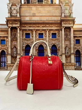 CILMI HARVILL CHHC Дамски чанти с най-високо качество 100% кожена текстура Дамски чанти Boston 2021 Нова луксозна дизайнерска възглавница