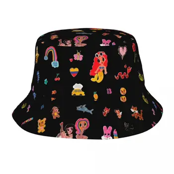 Уникален дизайн Manana Sera Bonito Karol G Bucket Hat Girl Packable Outdoor Fishing Cap Summer Travel Headwear