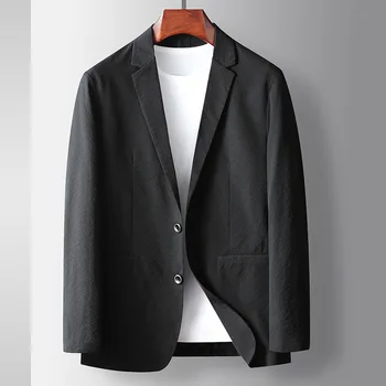 B2257-Мъжки костюм Four Seasons Casual Loose Coat, Бизнес