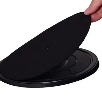  Антистатичен филц грамофон подложка за по-ясен звук Антивибрационна LP плъзгаща се подложка с дебелина 3 мм плоча