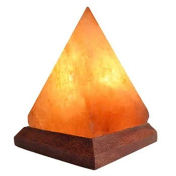 USB Led пирамидална сол кристална лампа кристална декоративна лампа атмосфера атмосфера лампа