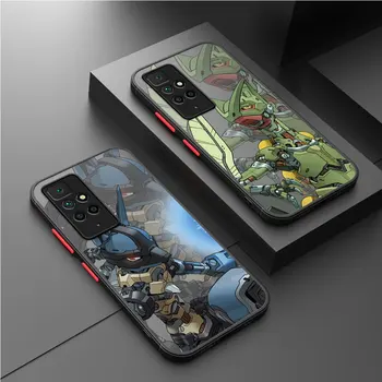 Калъф за телефон за Xiaomi Redmi K40 Pro 9 9C A2 10C 10 12 5G 12C 9T 9A A1 Clear Pokemon Cool Animal Soft Cover