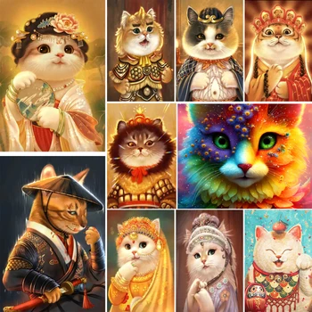 Animal Fantasy Cat Diamond Painting Assessoires House Decoration Full Diamond Bookmark Персонализирани подаръци 2023 NEW Dropshipping