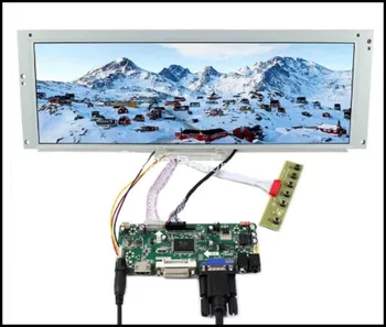  14.9 инчов LTA149B780F LCD дисплей 1280 * 390 екранен дисплей без / с VGA + DVI + HDMI-съвместим