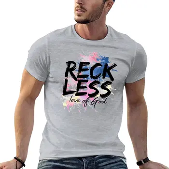 Безразсъдна любовна тениска бързосъхнеща тениска хипи дрехи тениска за момче Къс ръкав мъжки тениски