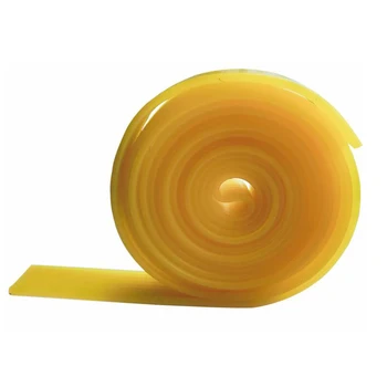 Висококачествен нов 2.5cm 3.5cm жълт еластични гумени ленти DIY разтеглив здрав каучук ластици лента спортни еластична лента
