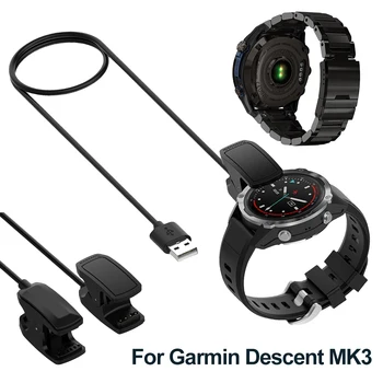 USB кабел за зареждане Кабел за бързо зареждане 1M зарядно устройство Dock станция клип люлка Smartwatch зарядно кабел за Garmin спускане MK3 MK3i