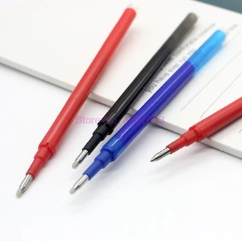 500pcs/lot Магически изтриваема писалка пълнител 0.7mm синьо мастило гел писалка пълнител за писане писалка канцеларски офис училищни пособия