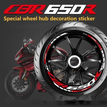 Мотоциклет колело стикери гуми отразяващи писма Водоустойчив за Honda Cbr650r CBR 650R аксесоари