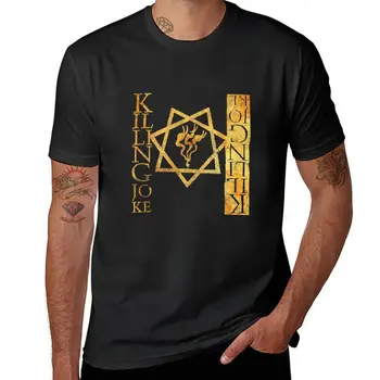 Killing Joke Gothic Rock Golden Grunge Distressed Horror Movie Band Golden The Great Tour New Wave Retro Vintage T-Shirt