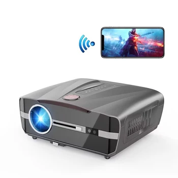 4K лъчев проектор за филми с автоматичен фокус Keystone корекция Android Bluetooth TV Smart Full HD 1080P проектор за домашно кино