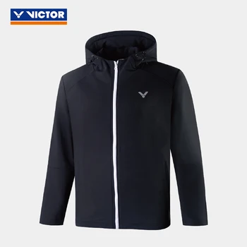 Victor Antonsen sport Джърси яке спортно облекло спортно облекло бадминтон дълъг ръкав за мъже жени качулки J-25604