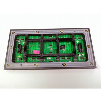  P8 външен LED панел пълноцветен SMD RGB HUB78 256 * 128mm пиксел матрица дисплей модул видео стена