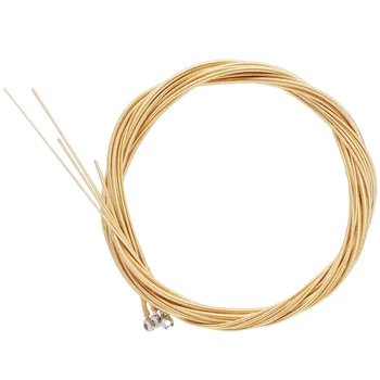 1 Комплект струни за електрически бас Практични променящи се струни за акустичен бас