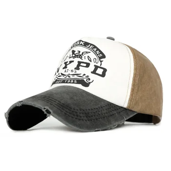 Cowboy бейзболна шапка Snapback капачка за мъже жени мода хип-хоп регулируема писмо Bonnet мъжки уникален протрит периферия на едро Gorras