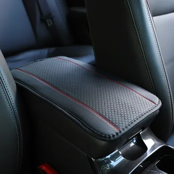 Car Armrest Box Pad Универсална удобна кожена подложка Възглавница за ръце за Nissan Vitara 2016 Jimny Ford Mondeo MK4