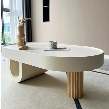 Nordic White Coffee Tables Design Modern Luxury White Coffee Tables Luxury Vintage Table Basses De Salon Furniture Living Room