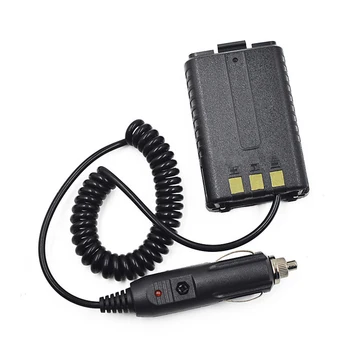 Двупосочен радио елиминатор на батерии, зарядно за кола за Baofeng UV-5R UV 5R, безплатна доставка