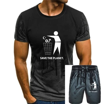 Мъжка тениска Save The Planet T Shirt T Shirt Printed T-Shirt tees top