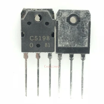 C5198 2SC5198 TO-3P Аудио аудио усилвател на мощност транзистор NPN 10A 140V