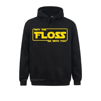 May The Floss Be With You Hoodie Funny Floss Dance Gift Tee Print Hoodies Brand Women Sweatshirts Street Father Day Clothes