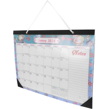 Планиране на домакинството Висящ календар Дневен месечен стенен календар Офис стенен календар